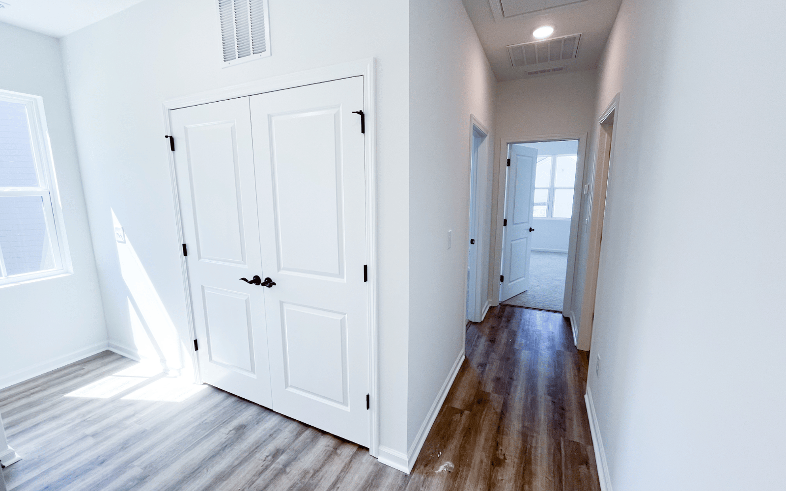 The upper level of the Morgan on homesite 2569 by Brookfield Residential at Wendell Falls.