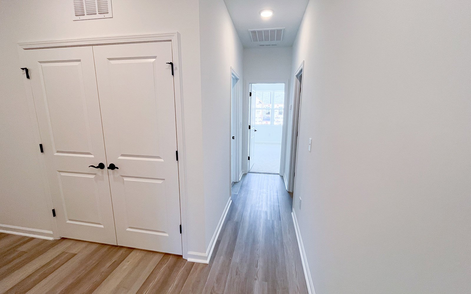 The upper level of the Morgan at Wendell Falls on homesite 2538.