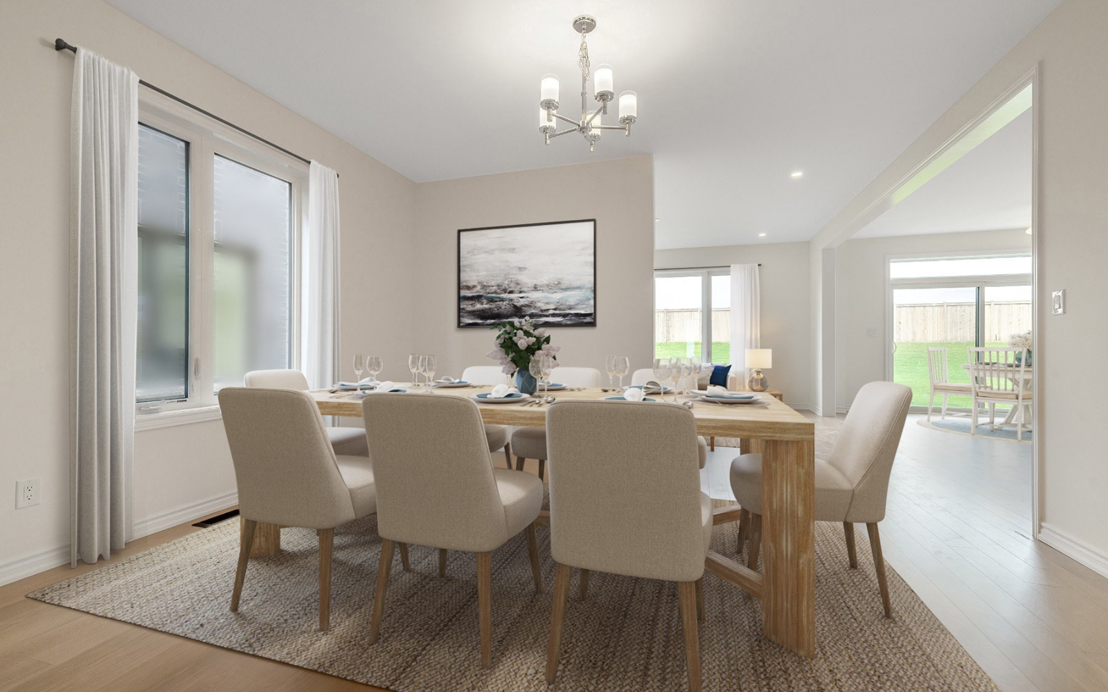 Dining Room of Lot 31 at Heartland in Baxter, ON