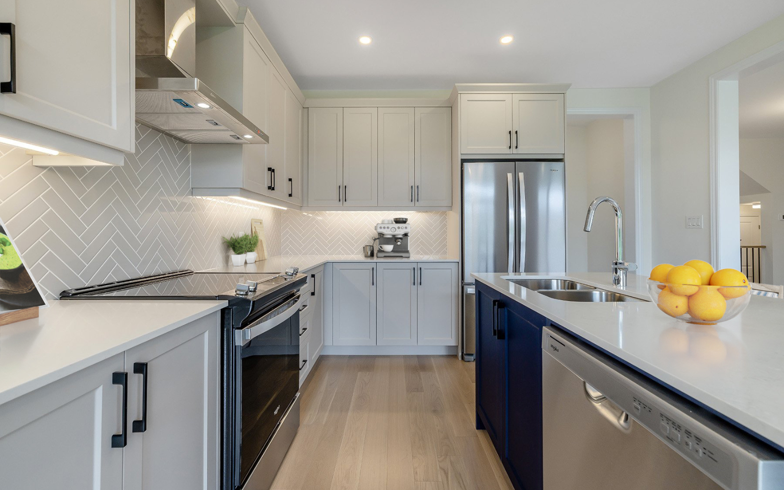 Kitchen of Lot 31 at Heartland in Baxter, ON