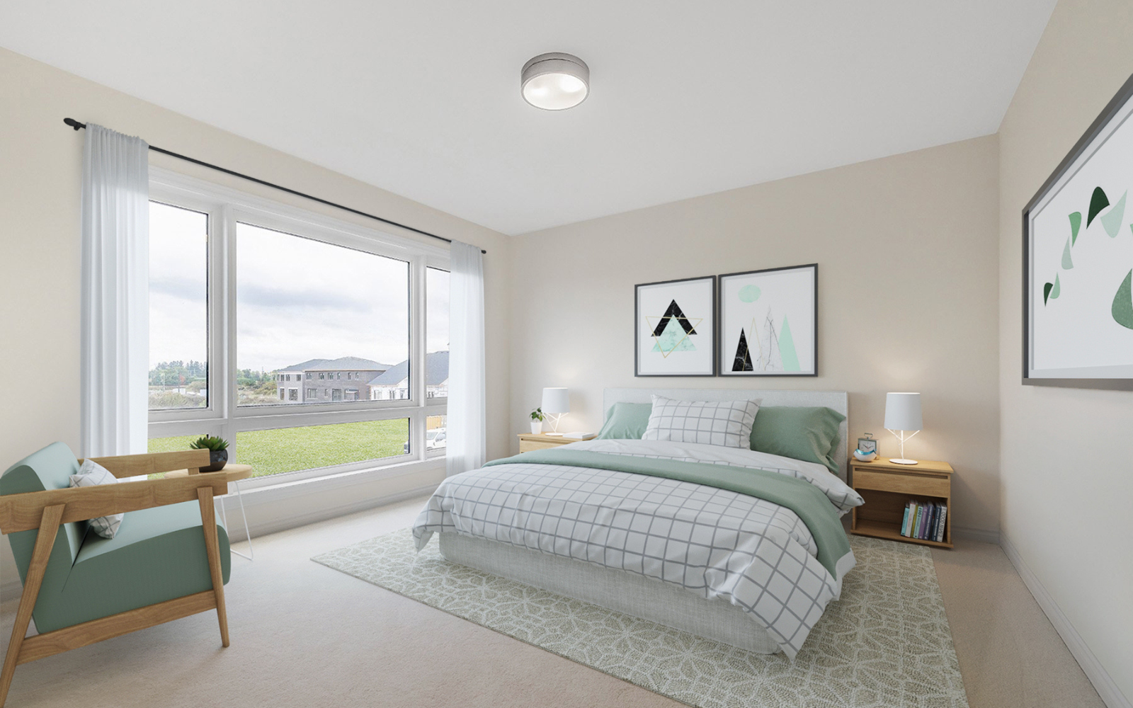 Photo of Bedroom in Lot 28 at Heartland in Baxter, Ontario