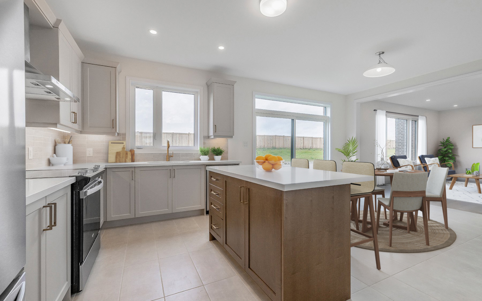 Photo of Kitchen in Lot 28 at Heartland in Baxter, Ontario