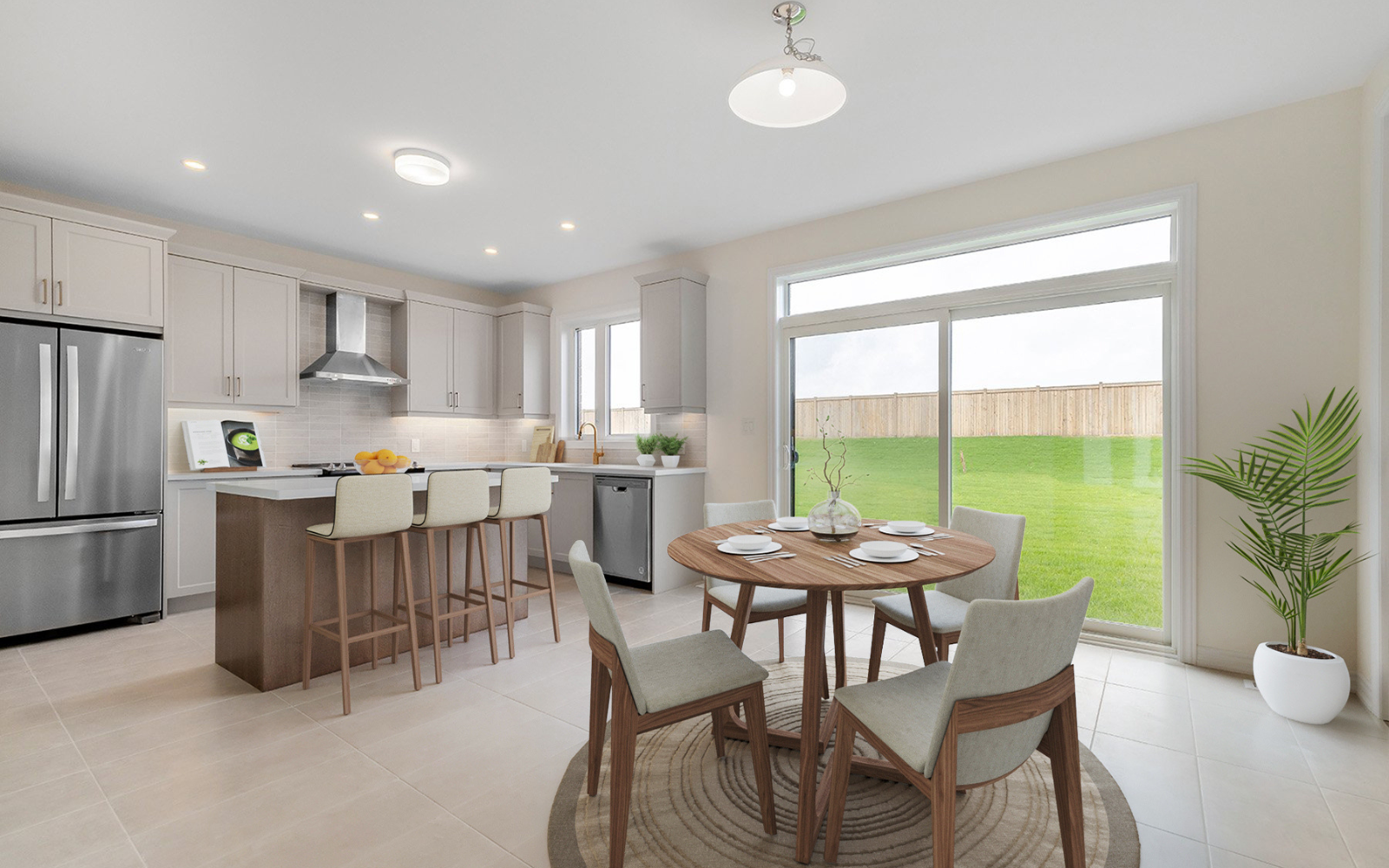 Photo of Kitchen in Lot 28 at Heartland in Baxter, Ontario