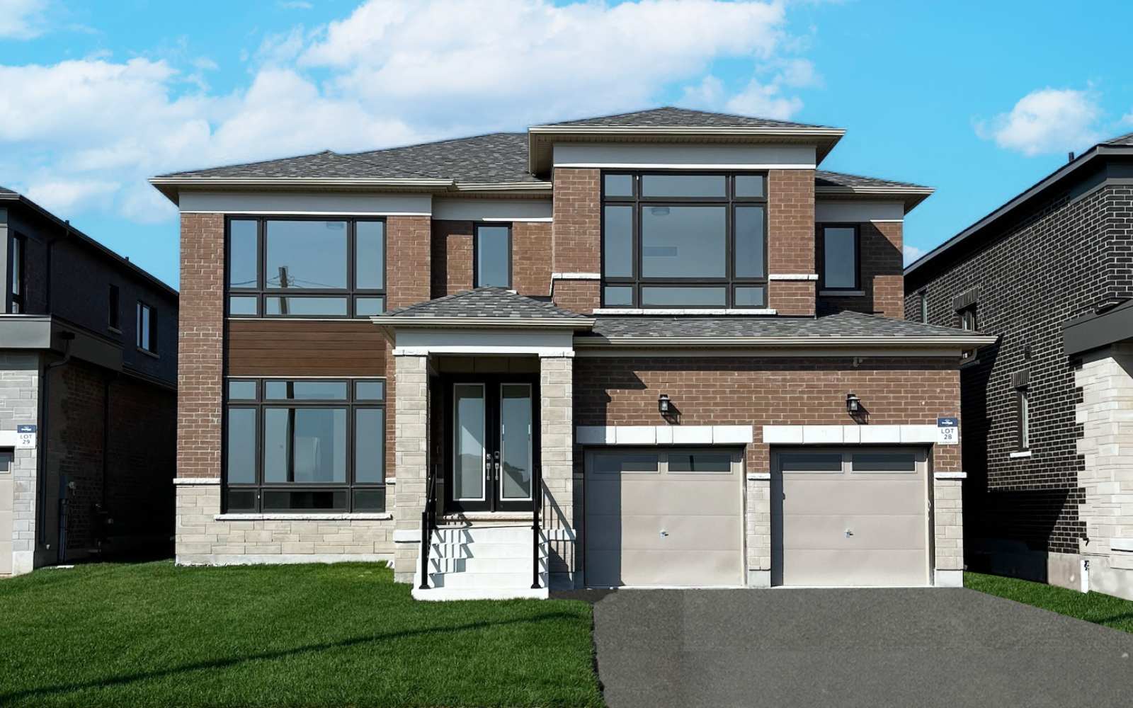 Exterior Photo of Lot 28 at Heartland in Baxter, ON