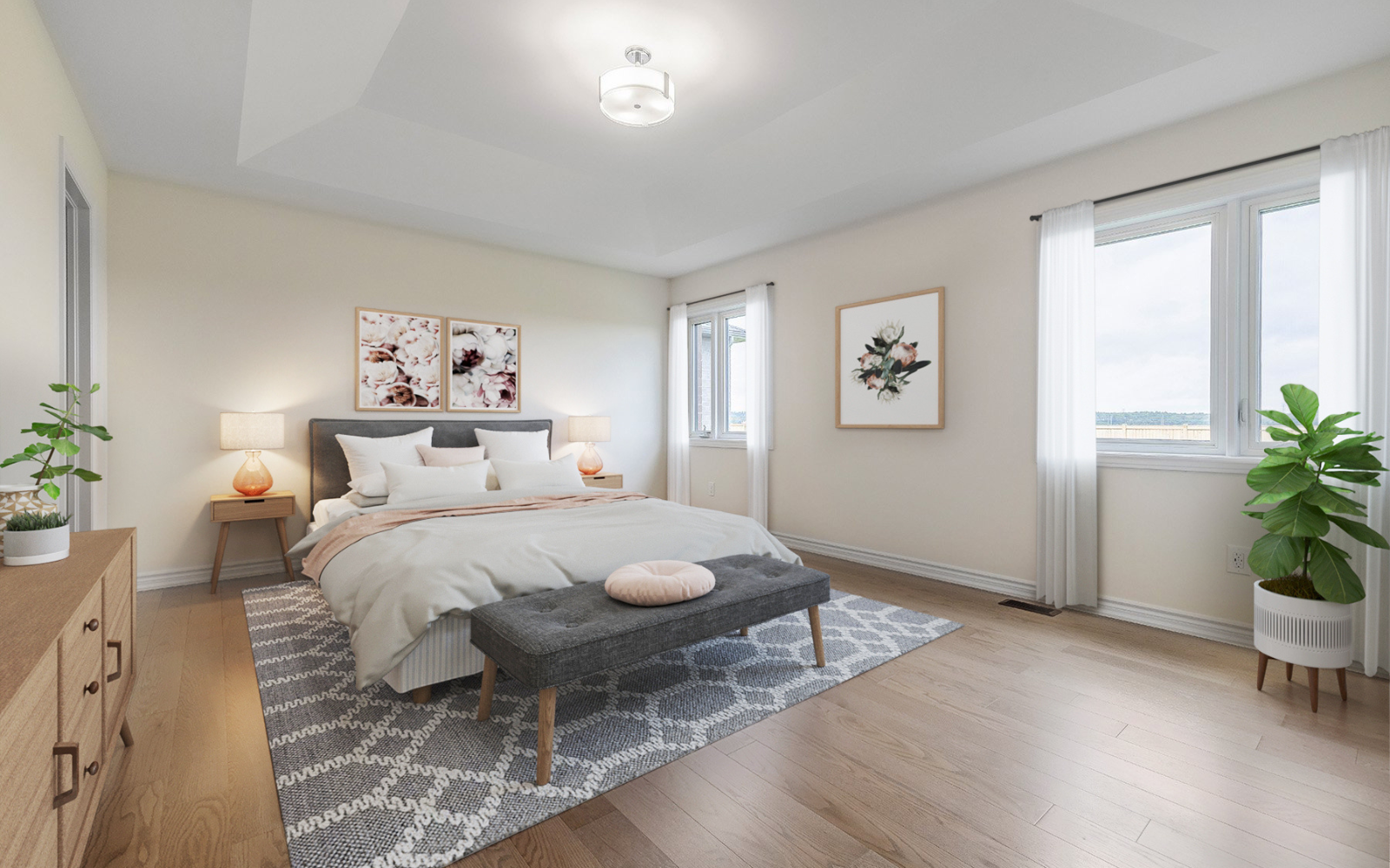 Photo of Primary Bedroom in Lot 28 at Heartland in Baxter, Ontario