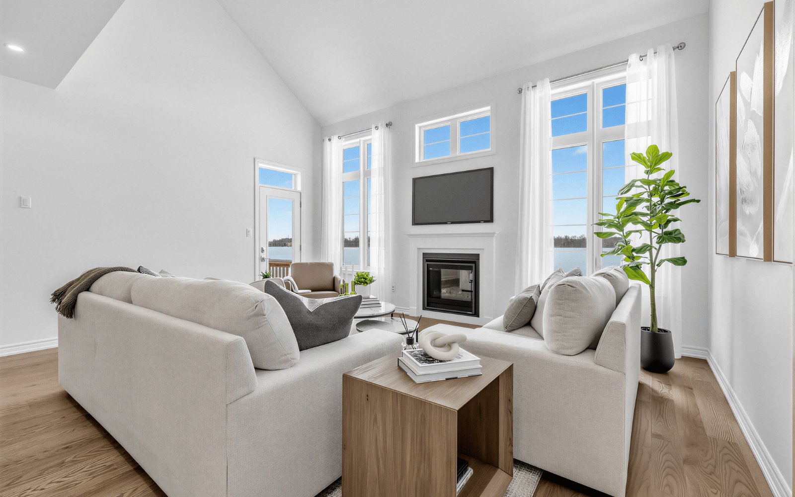 Model Home Family Room Photo of Lot 3 at Heartland in Baxter, ON