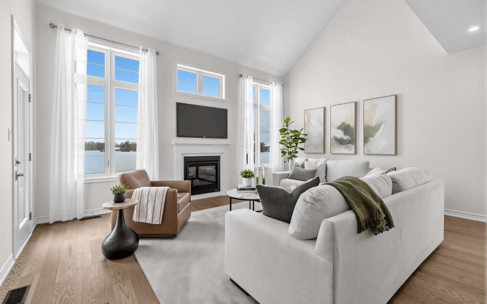 Model Home Family Room Photo of Lot 3 at Heartland in Baxter, ON