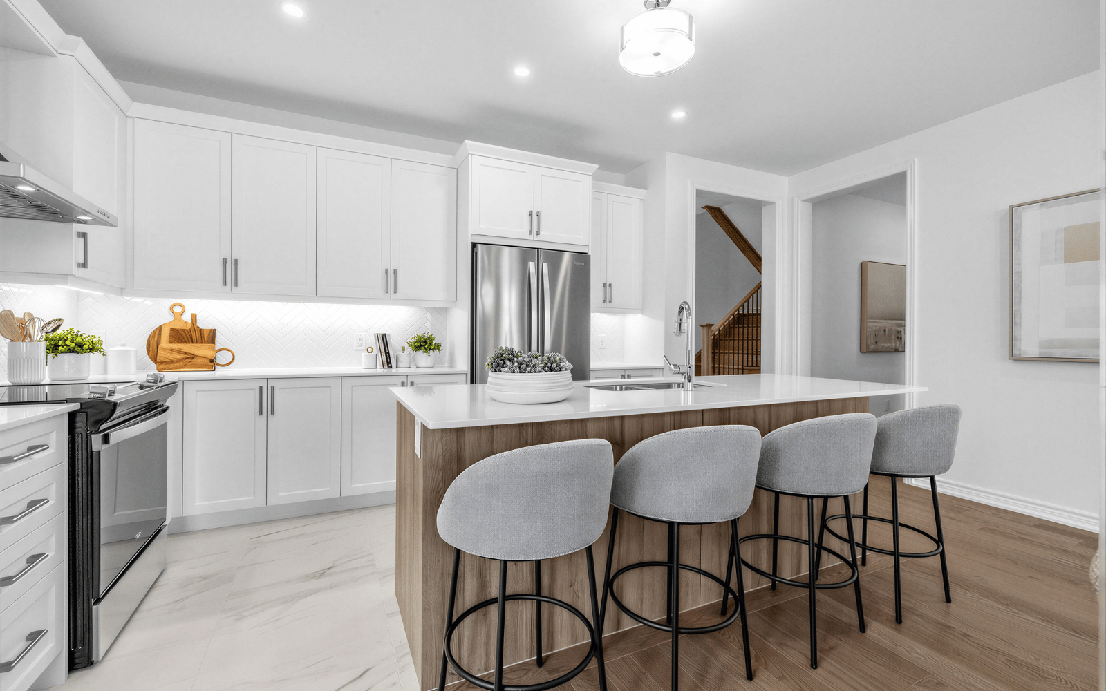 Model Home Kitchen Photo of Lot 3 at Heartland in Baxter, ON