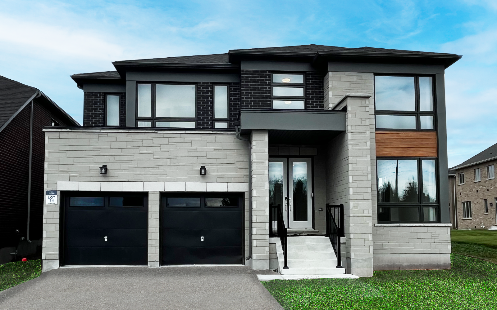 Exterior image of Lot 34 at Heartland in Baxter, Ontario