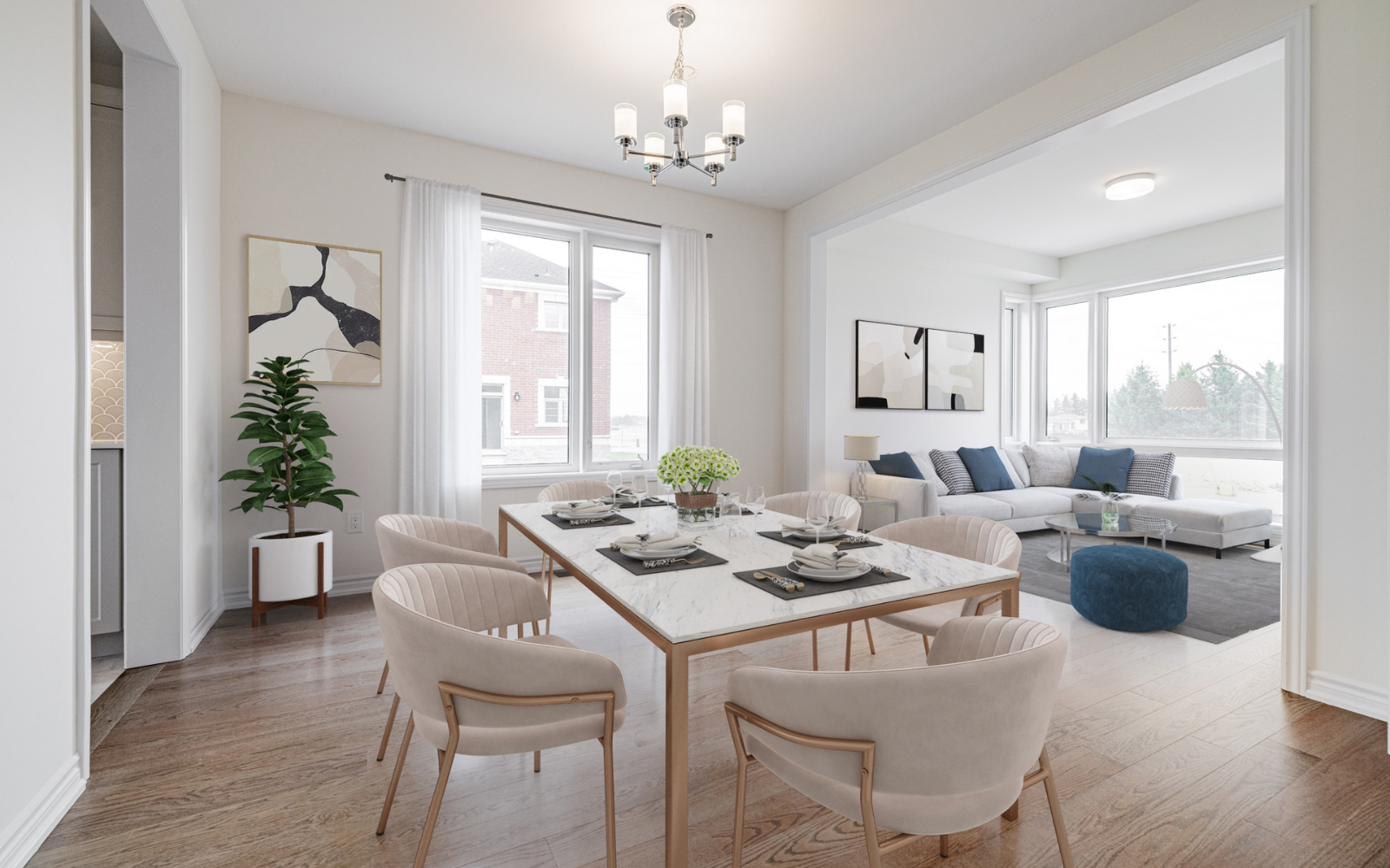 Virtually staged photo of Lot 34 at Heartland in Baxter, ON