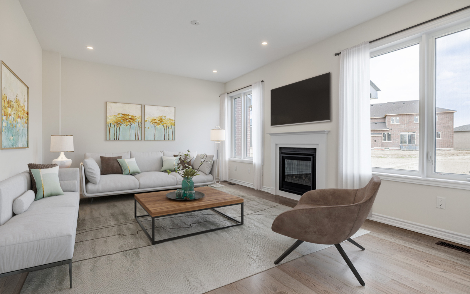 Virtually staged photo of Lot 34 at Heartland in Baxter, ON