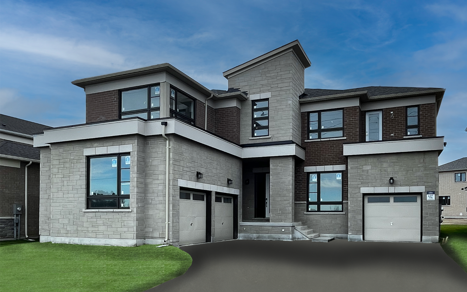 Exterior photo of Lot 116 at Heartland in Baxter, ON