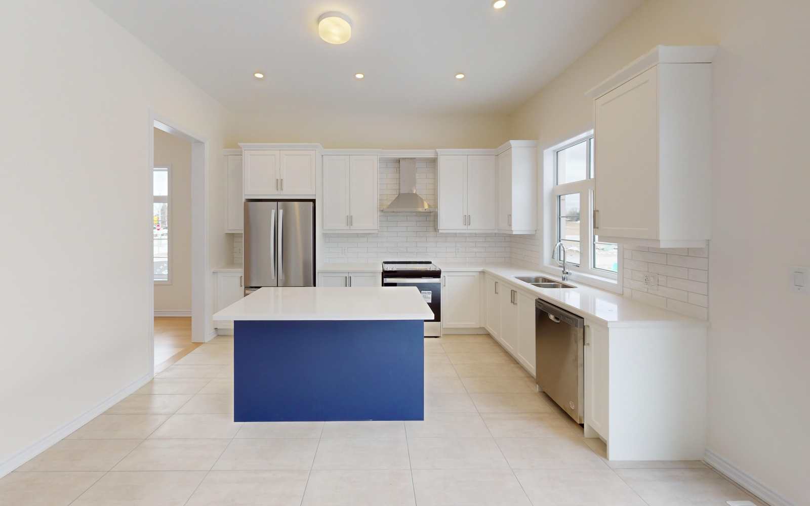 Photo of the kitchen in Lot 119 at Heartland in Baxter, ON