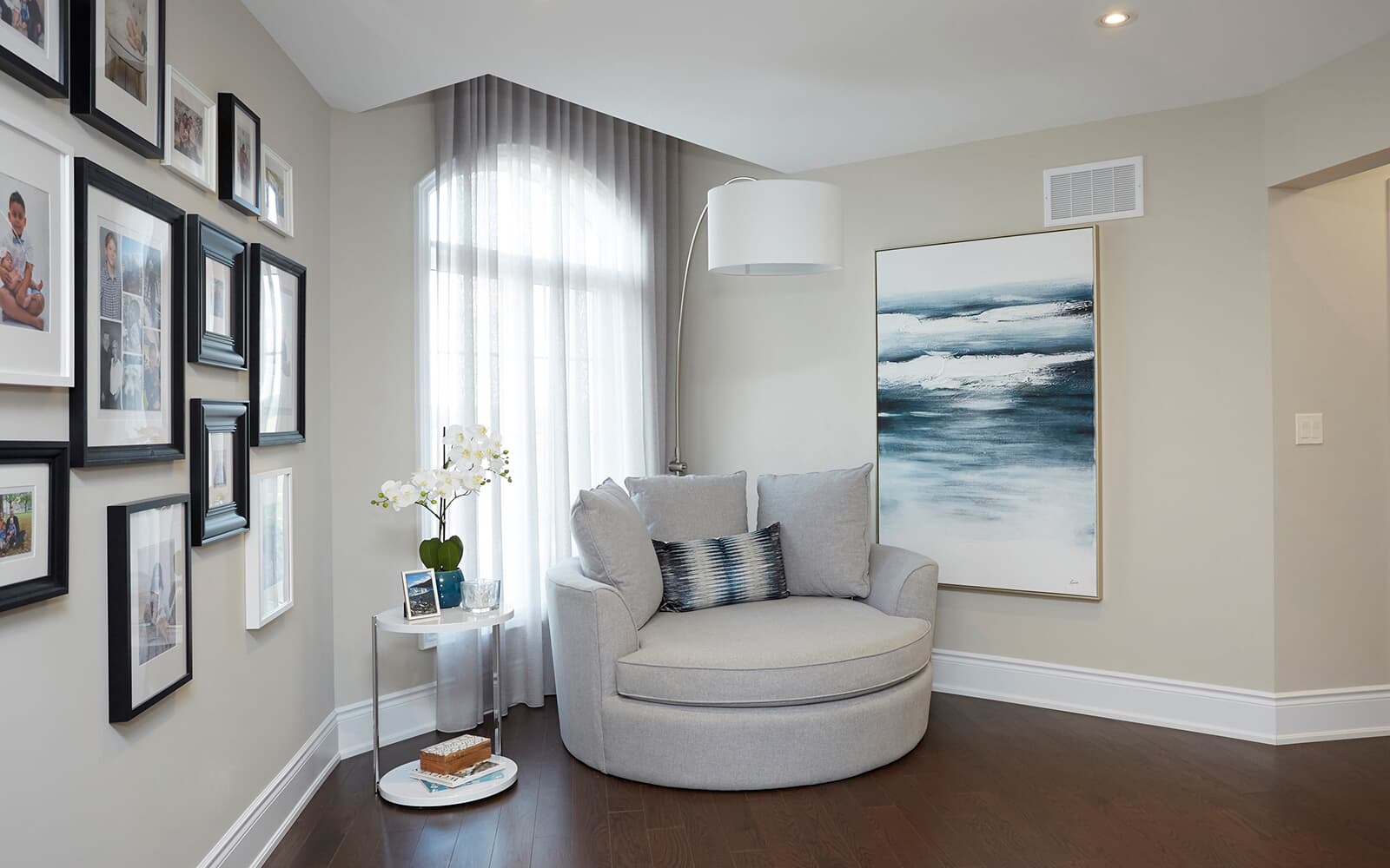 Retreat in the Westwood Model Home at Heartland in Baxter, Ontario.