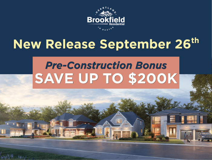 Pre Construction Bonus Savings of Up to $200K