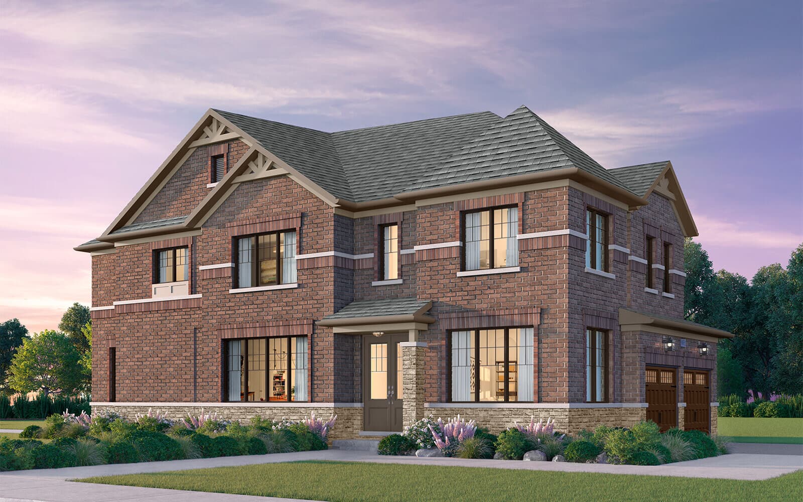 Humber Corner A 36' Home Design Humber Style A at Midhurst Valley in Midhurst, Ontario.