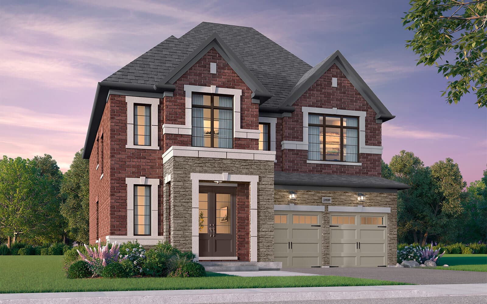 44' Home Design Secord Style B at Midhurst Valley in Midhurst, Ontario.