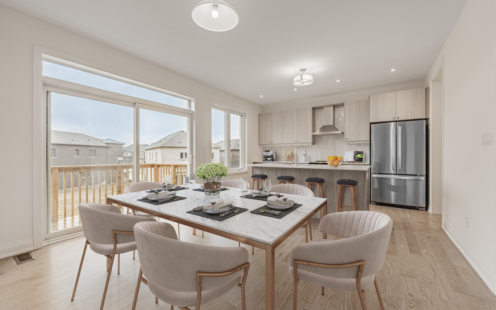 Virtually staged photo of the Kitchen in Lot 120 at Midhurst Valley