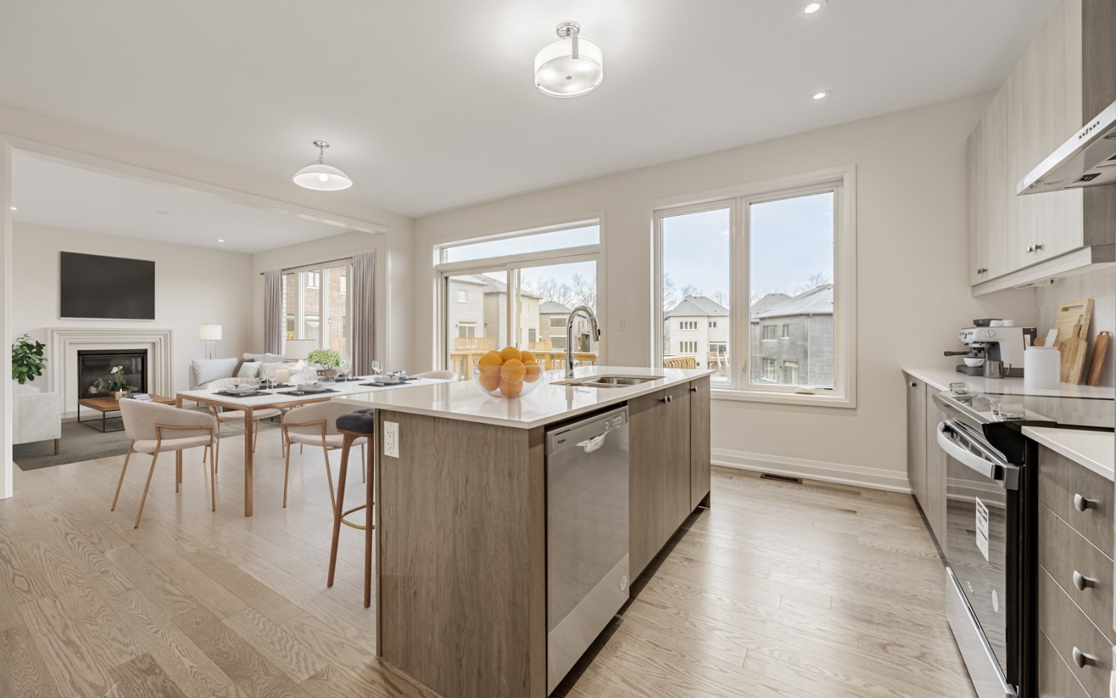 Virtually staged photo of the Kitchen in Lot 120 at Midhurst Valley
