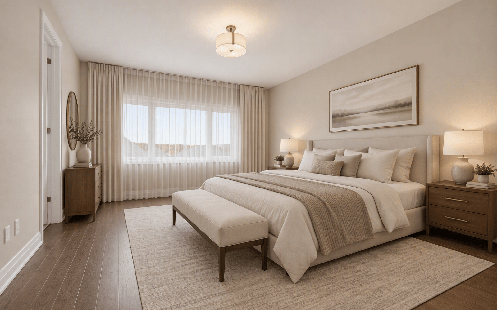 Photo of the Primary Bedroom at Lot 84 in Midhurst Valley