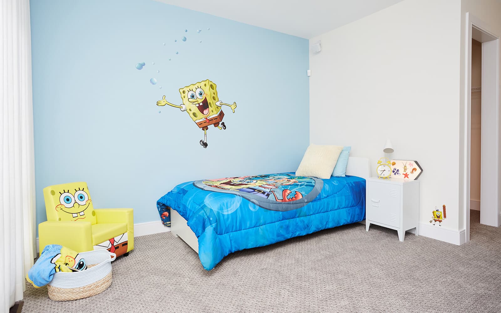 Bedroom 3 in the Chorley Model Home at Midhurst Valley in Midhurst, Ontario.