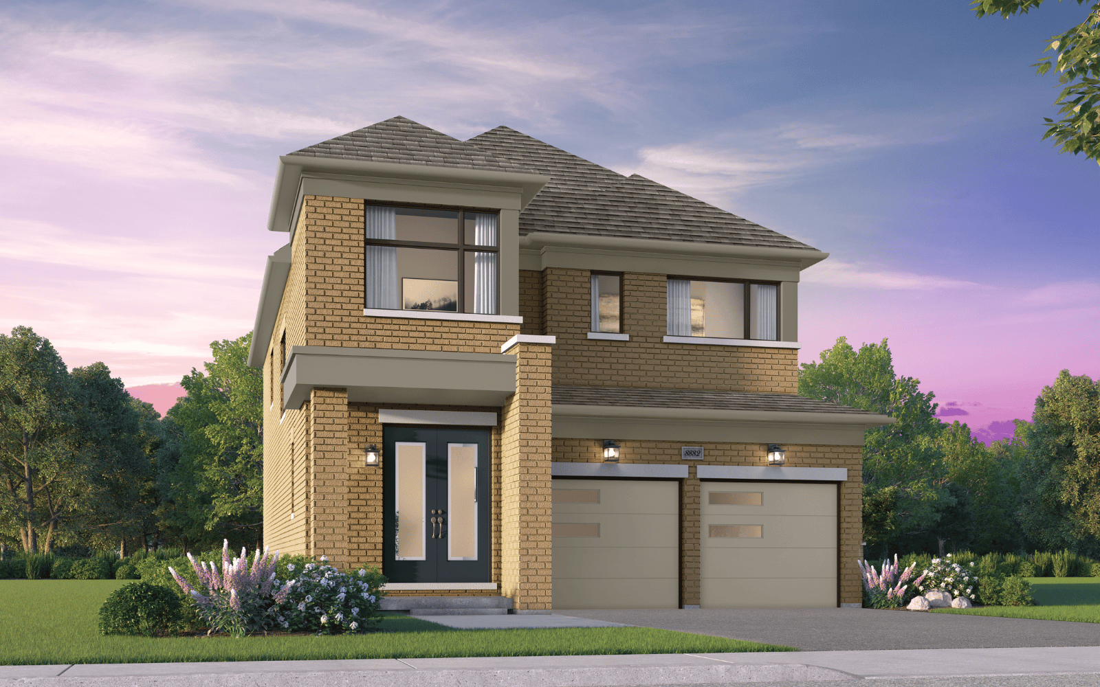 36' Home Design Saigeon Style C at Midhurst Valley in Midhurst, Ontario.