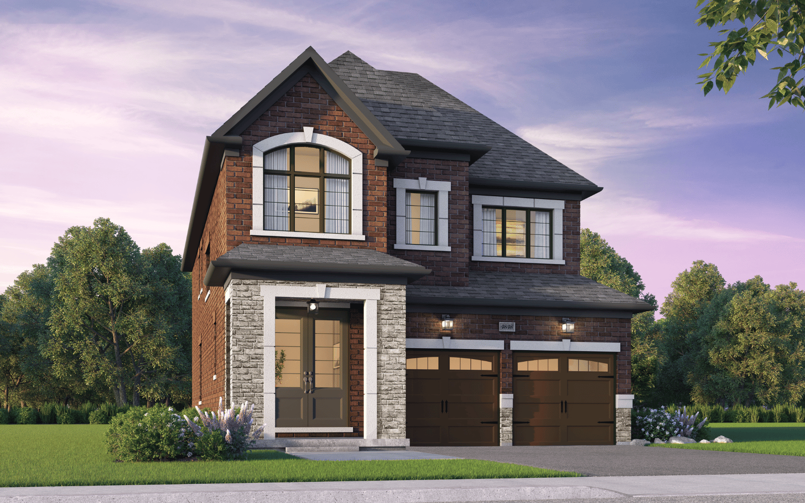 36' Home Design Chorley Style B at Midhurst Valley in Midhurst, Ontario.