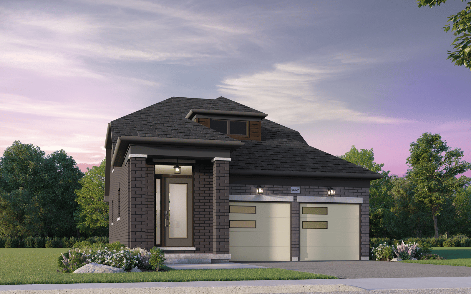36' Home Design Athabasca Style C at Midhurst Valley in Midhurst, Ontario.