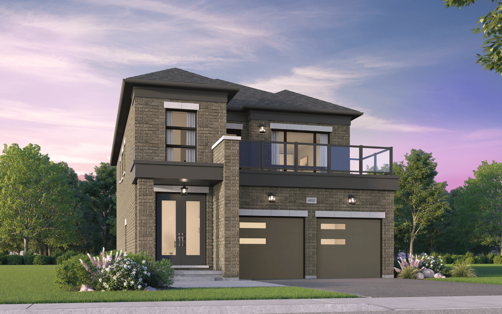 36' Home Design Ravensden Style C at Midhurst Valley in Midhurst, Ontario.