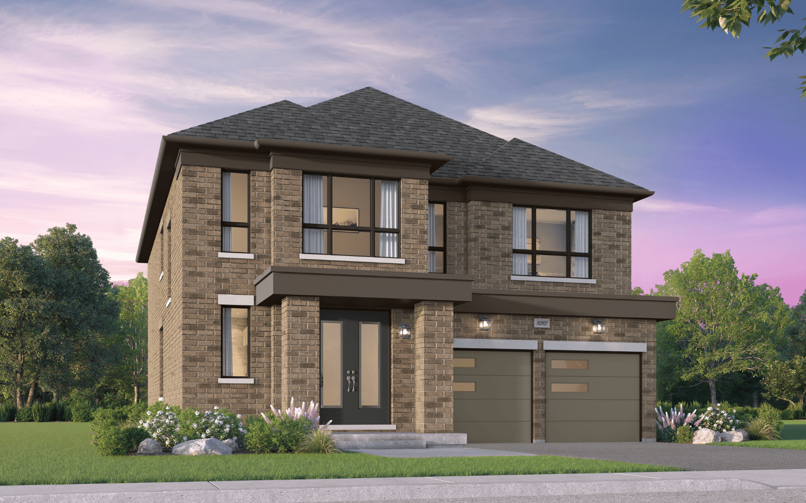 44' Home Design Secord Style C at Midhurst Valley in Midhurst, Ontario.