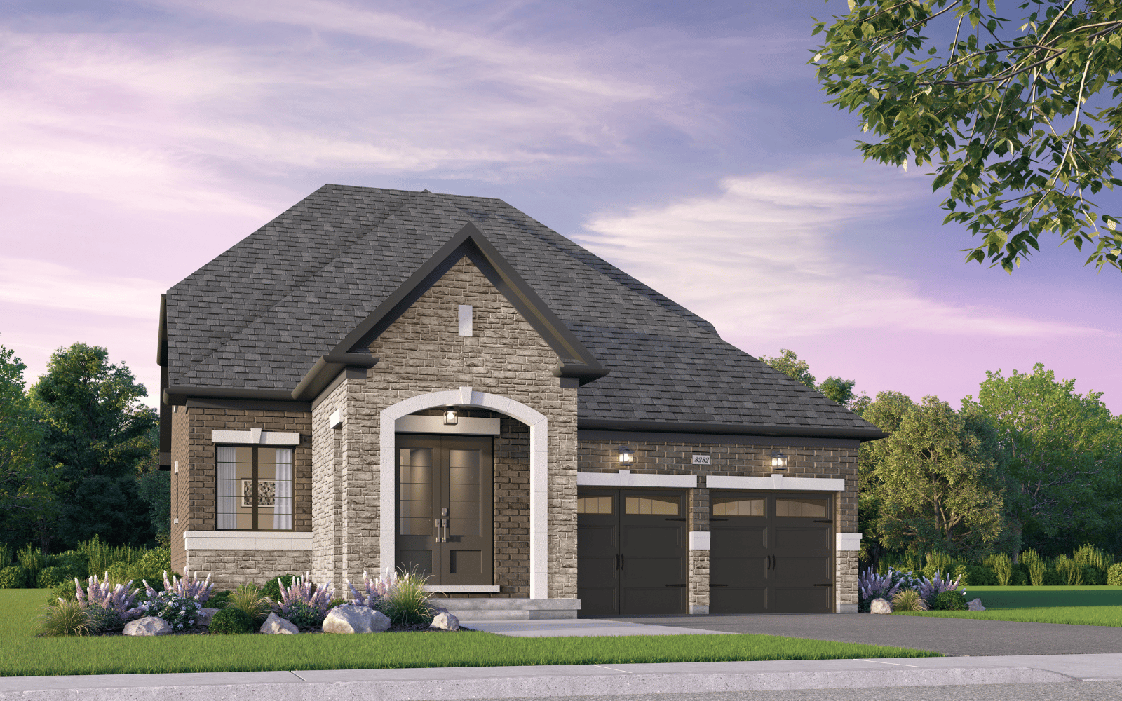 44' Home Design Boreal Style B at Midhurst Valley in Midhurst, Ontario.