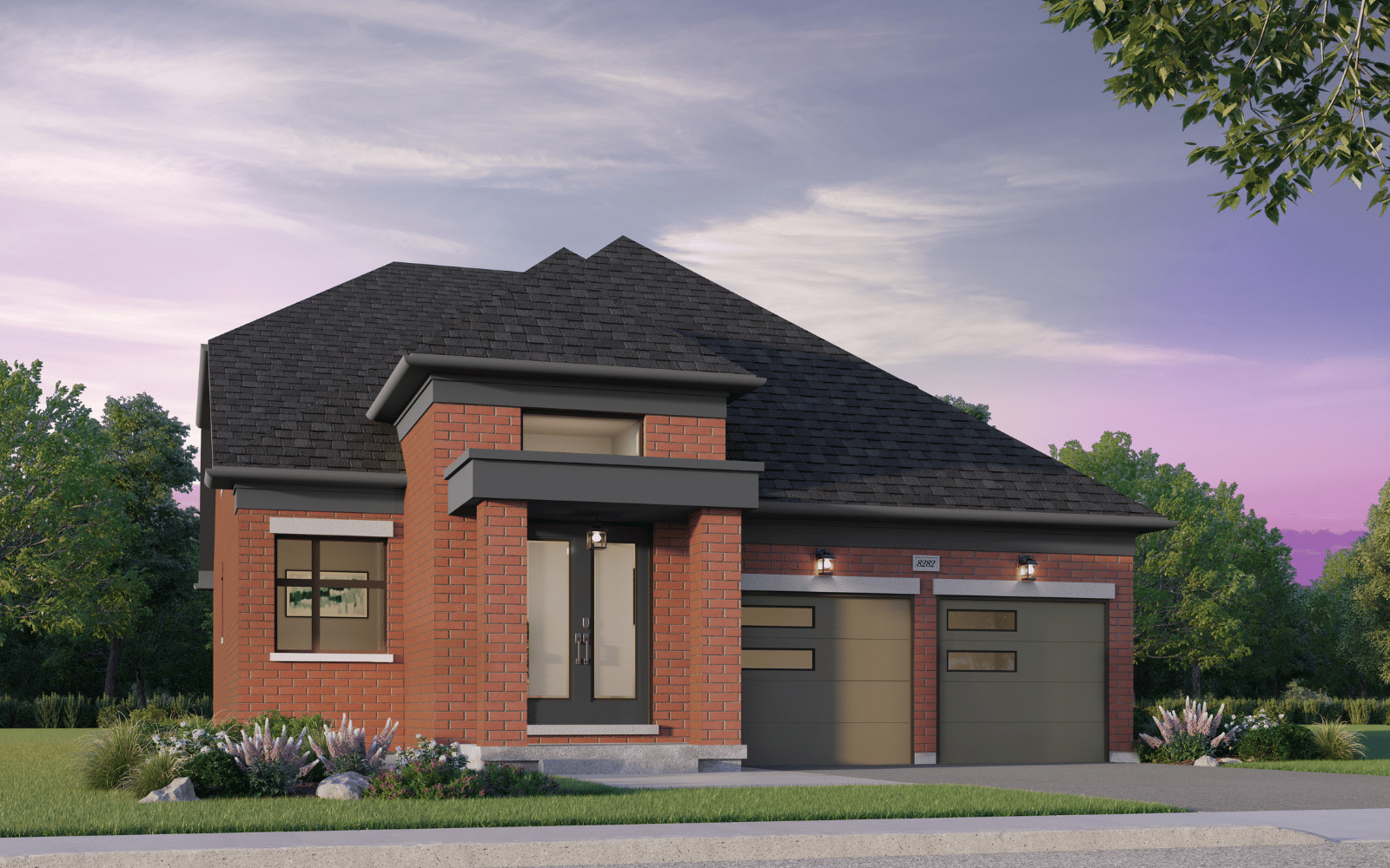 44' Home Design Boreal Style C at Midhurst Valley in Midhurst, Ontario.