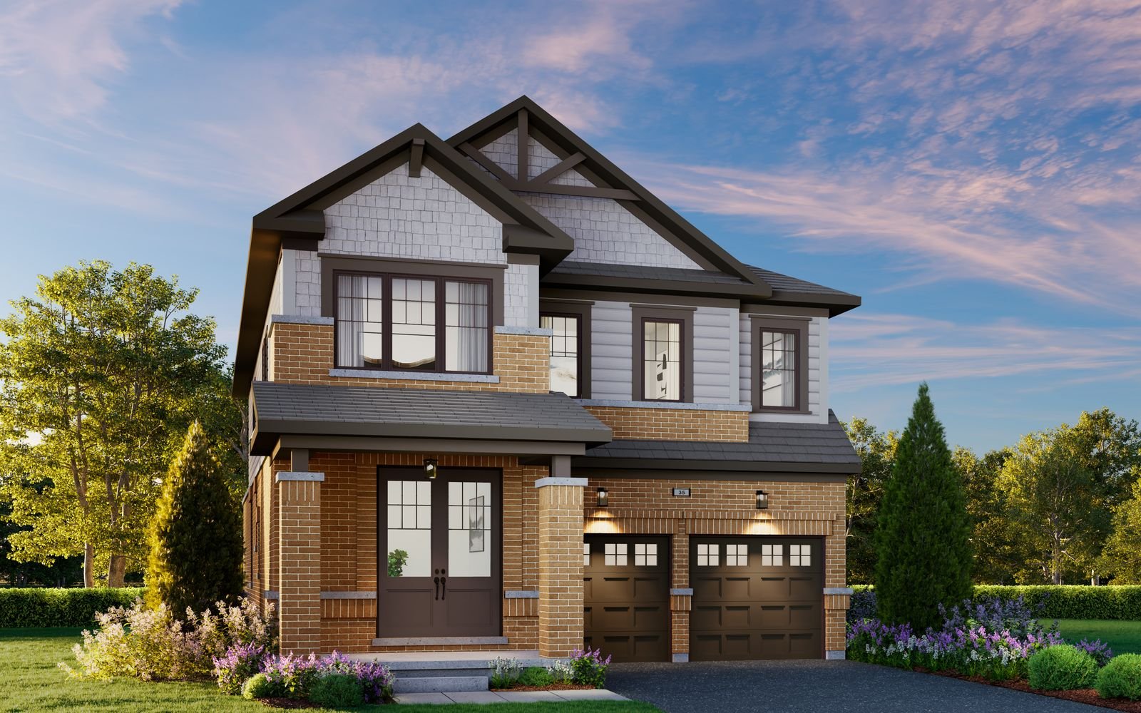 38' Leeds Style A at Newbrook in Newcastle, ON. 
