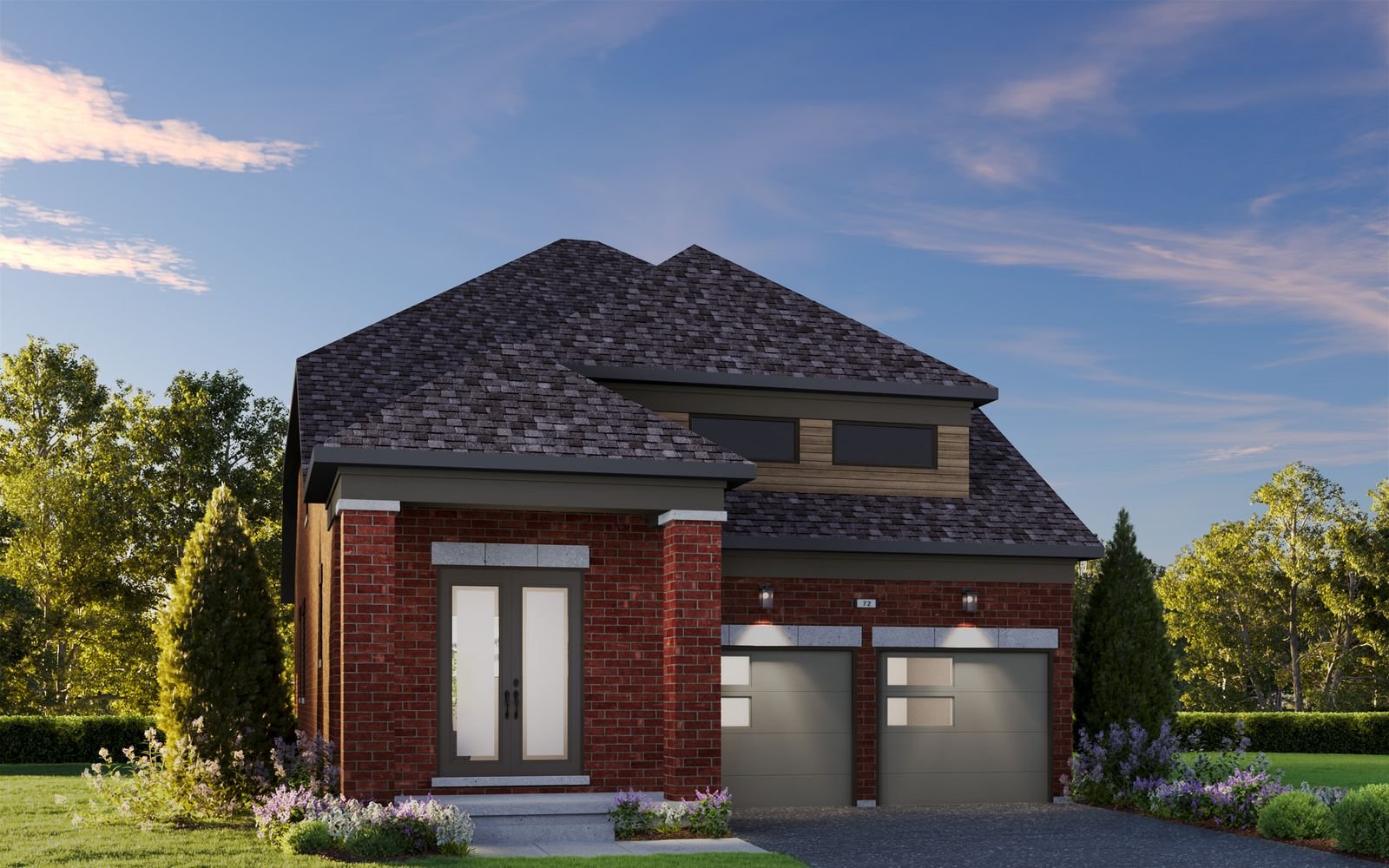 38' Lancaster Style A at Newbrook in Newcastle, ON. 