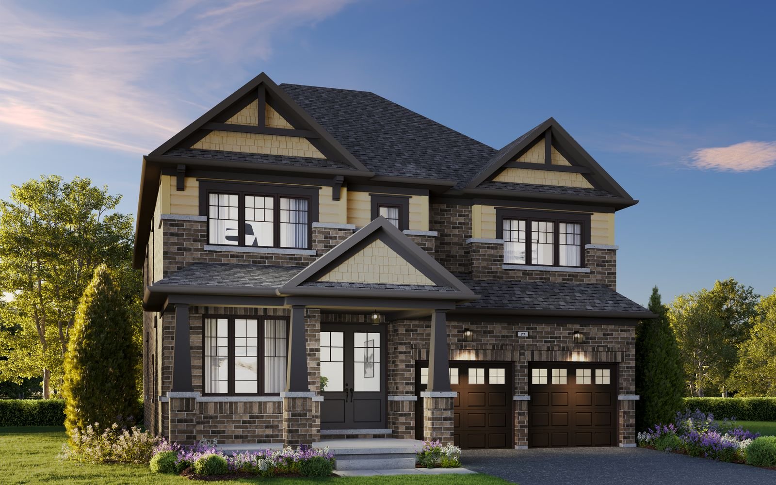 43' Donan Style A at Newbrook in Newcastle, ON.