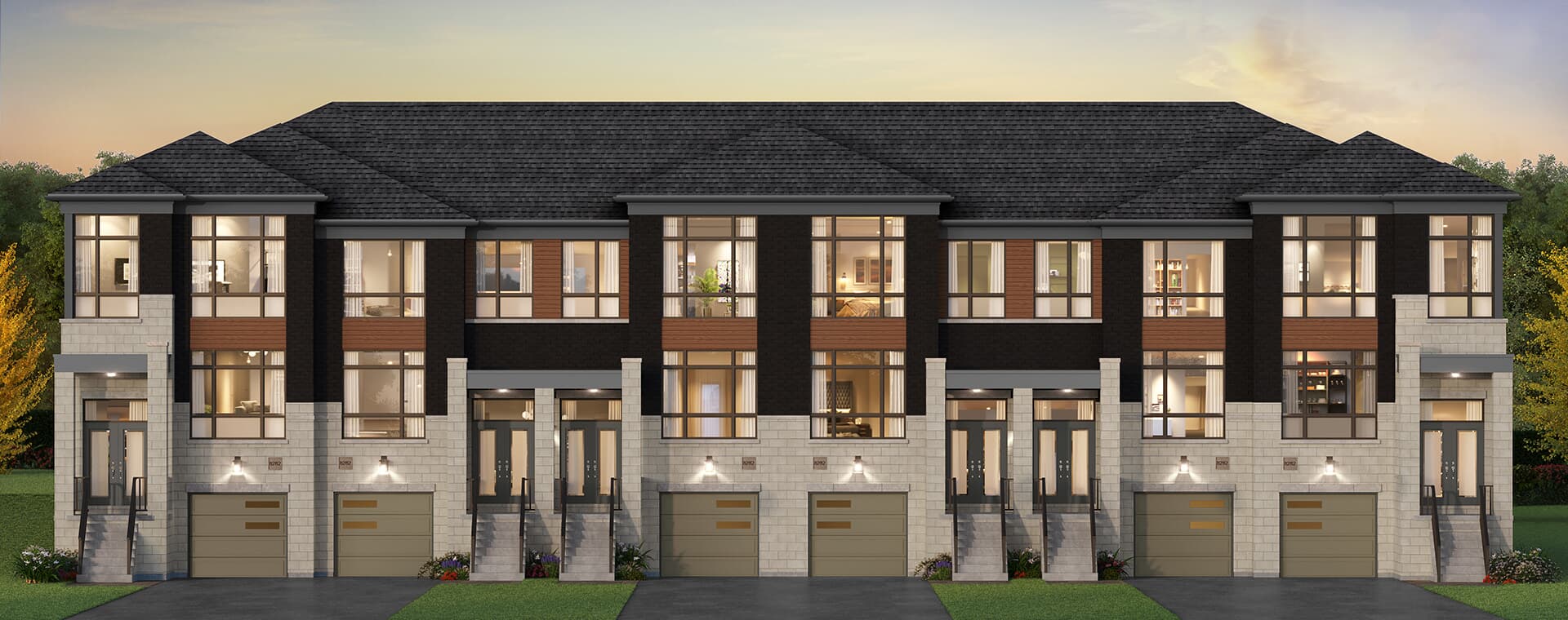 Alderwood Corner — rendering courtesy of Brookfield Residential