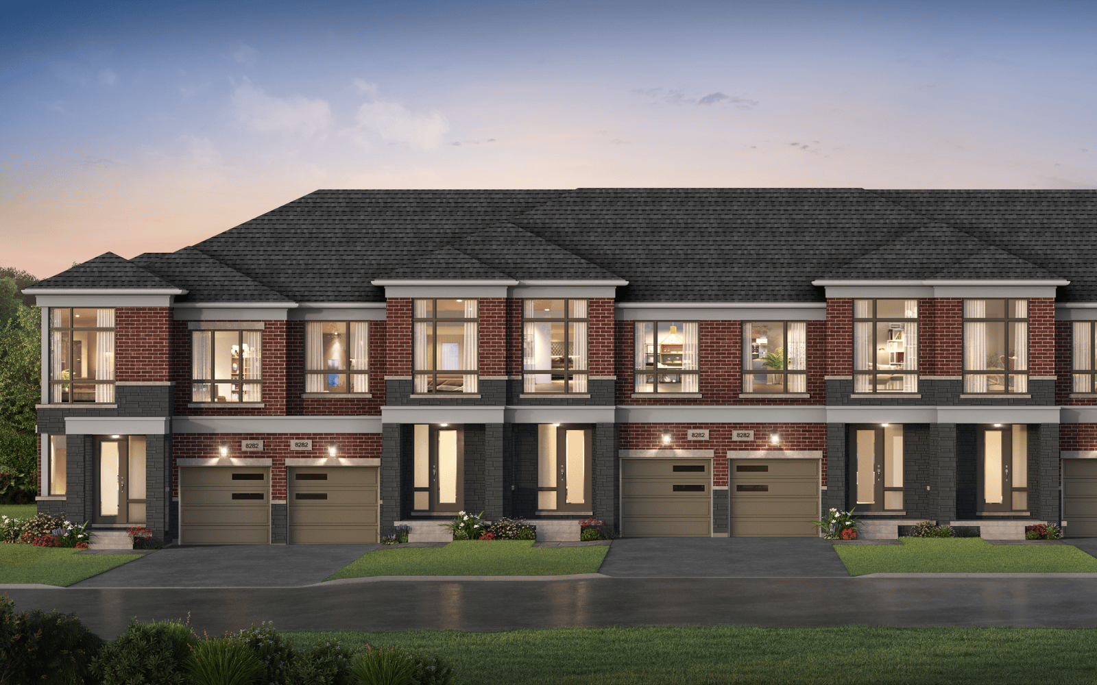 Traditional — rendering courtesy of Brookfield Residential