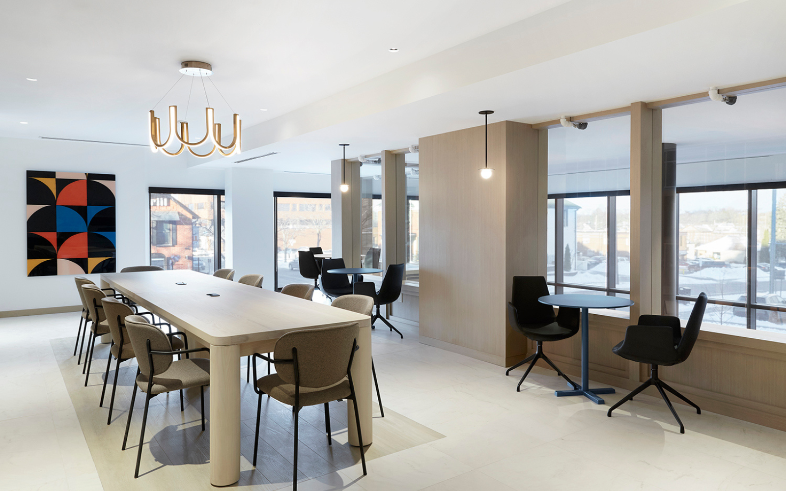 Photo of the Co-Work Lounge at Station No. 3 in Whitby, ON