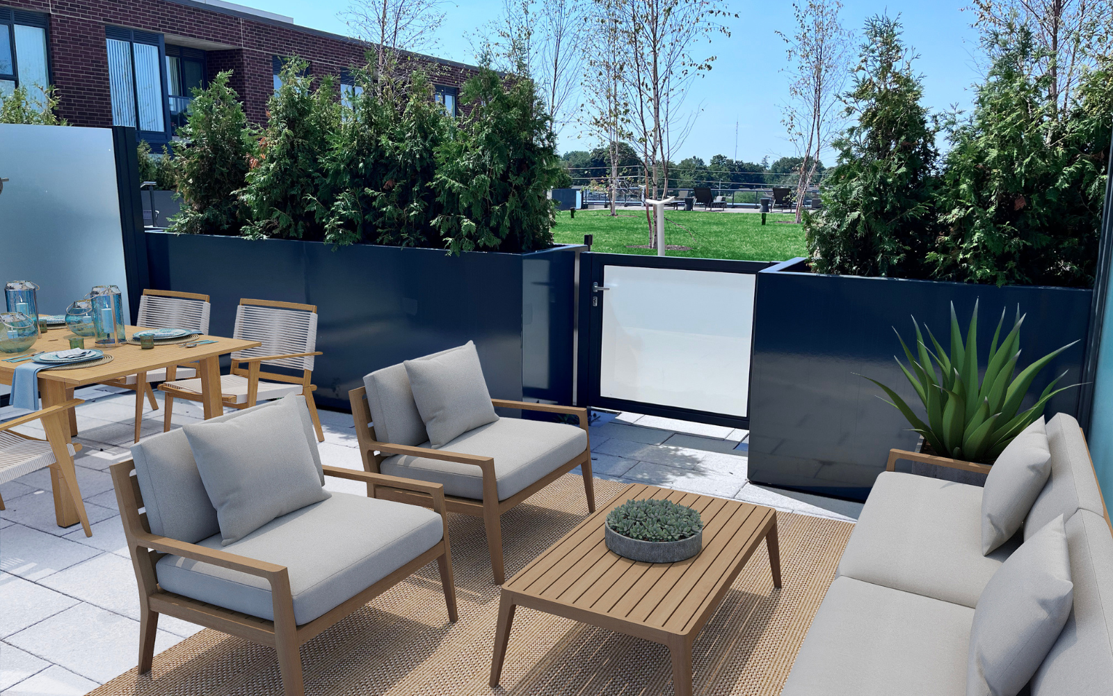 Virtually staged photo of Suite 315 at Station No. 3 in Whitby, ON