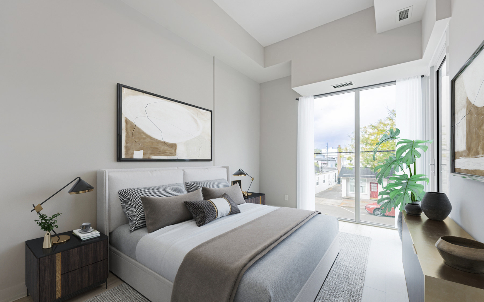 Bedroom 2 for Town 107 at Station No 3