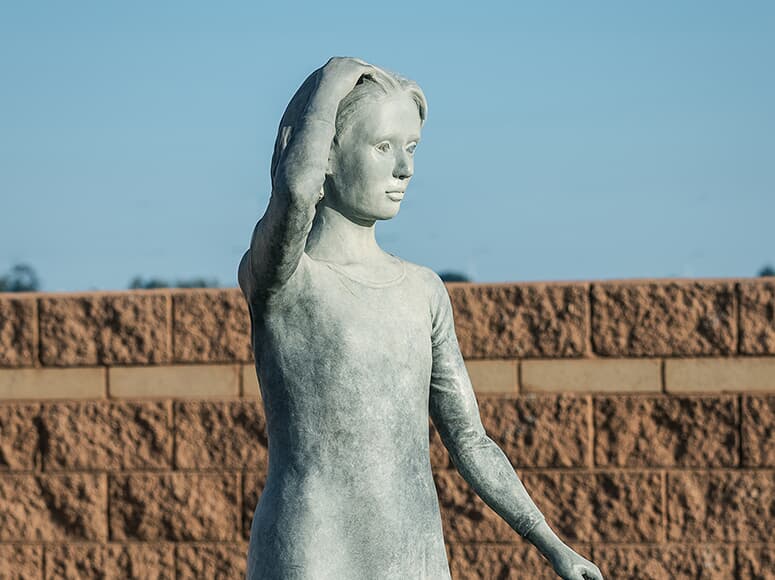 Moonbeam Patch Art Sculpture