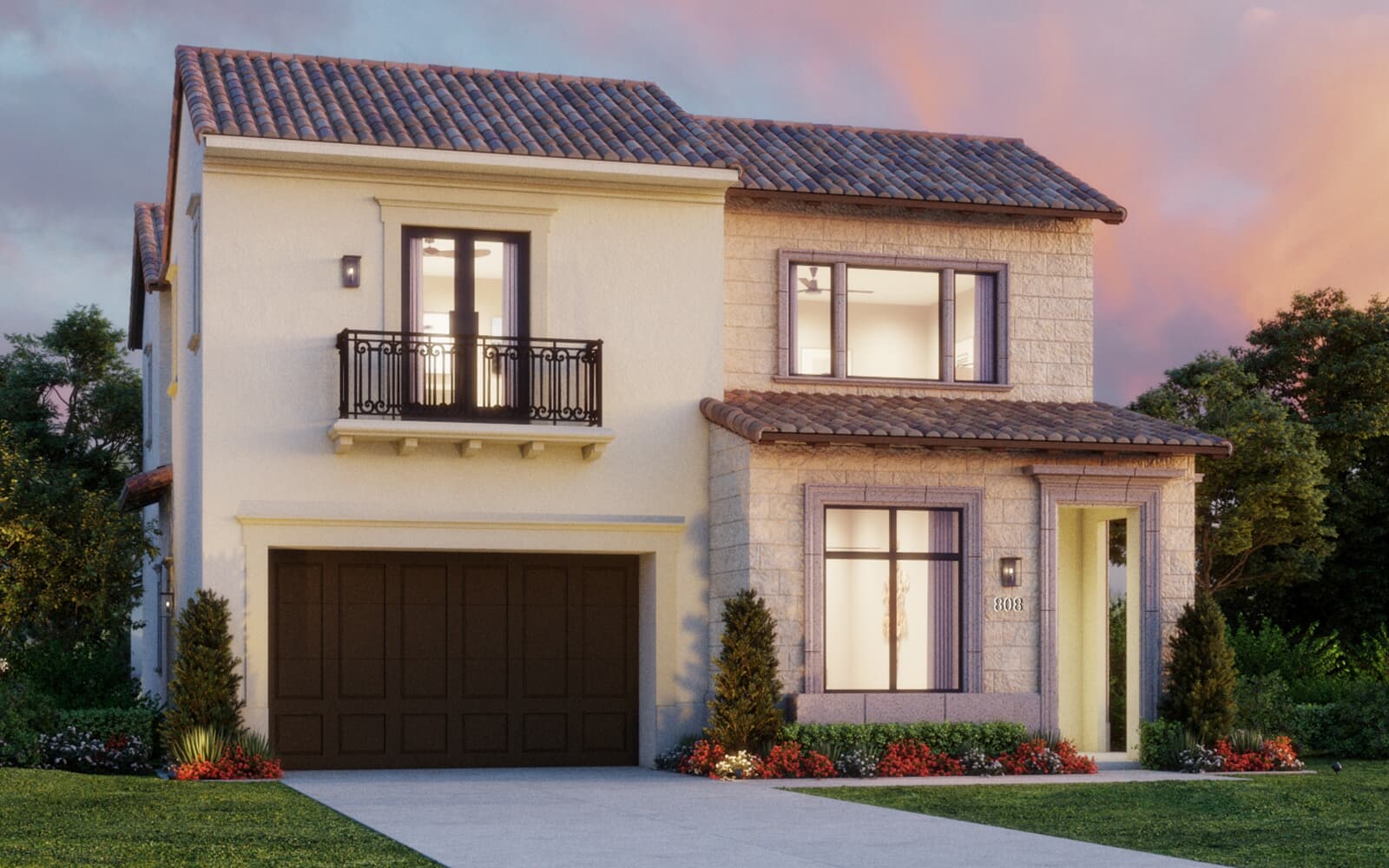 B - Italianate Vista Aliento B Rendering