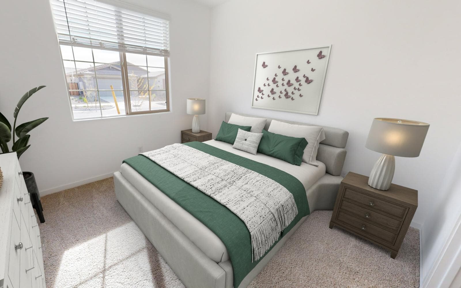 Bedroom 2 at Agave plan in Blossom Rock