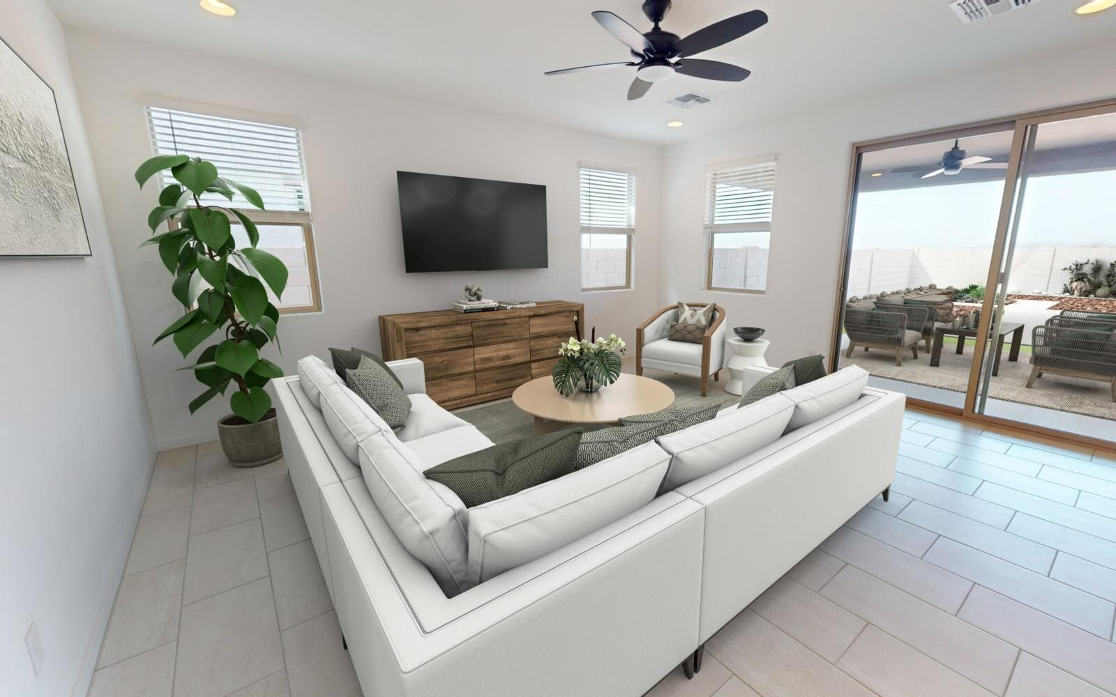 Great Room at Agave plan in Blossom Rock