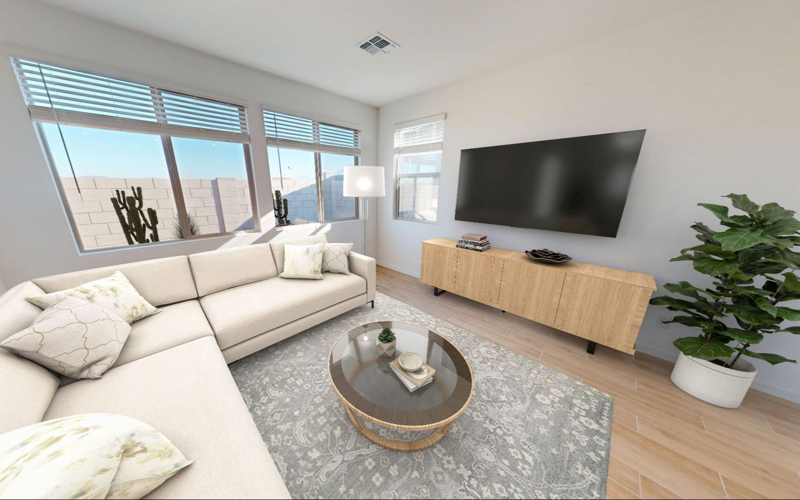 Virtually Staged Aster Model