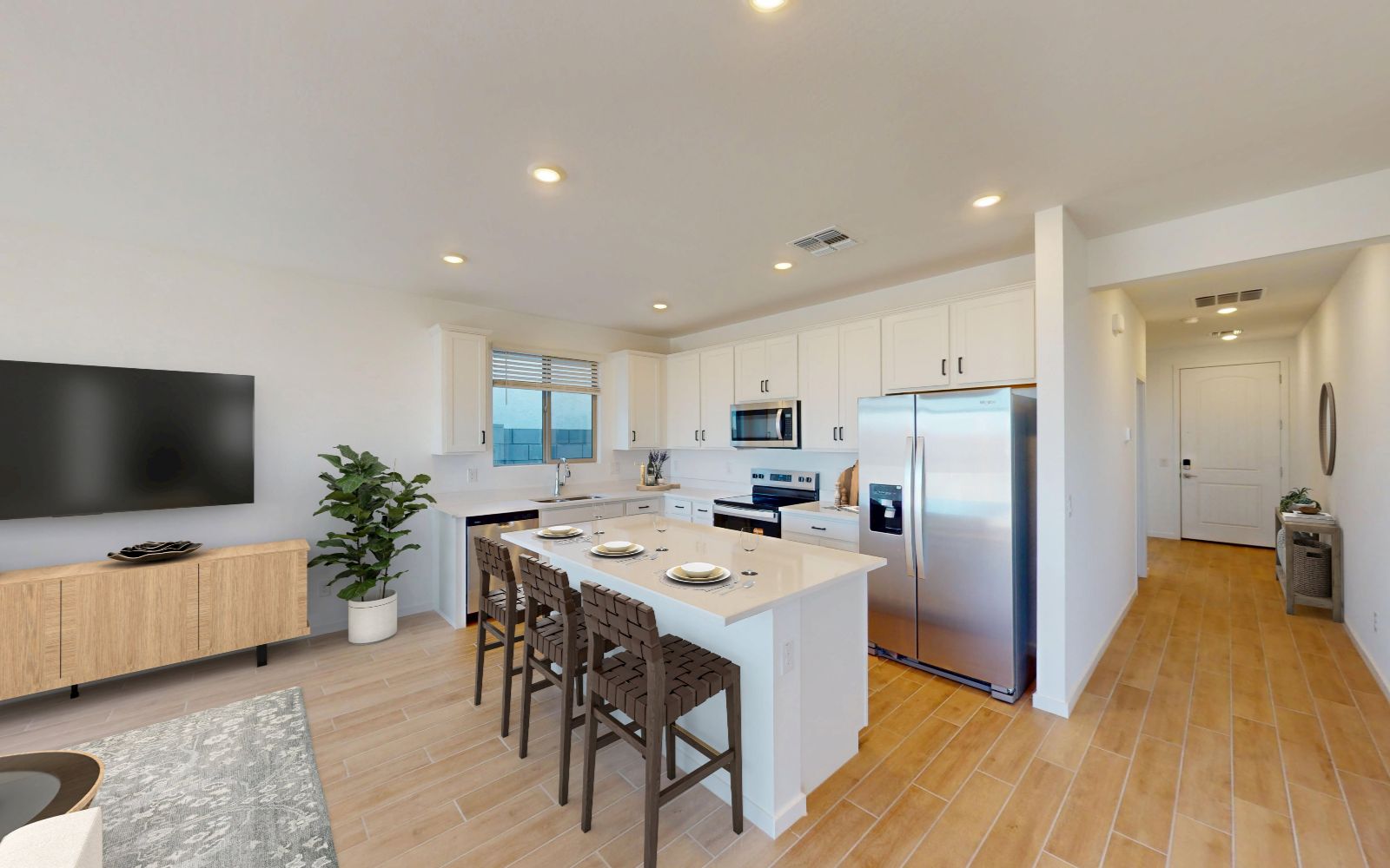 Virtually Staged Aster Model