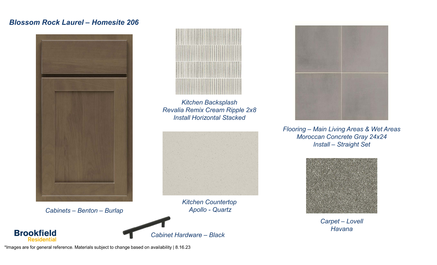 Design Vignette for Laurel Hs 206