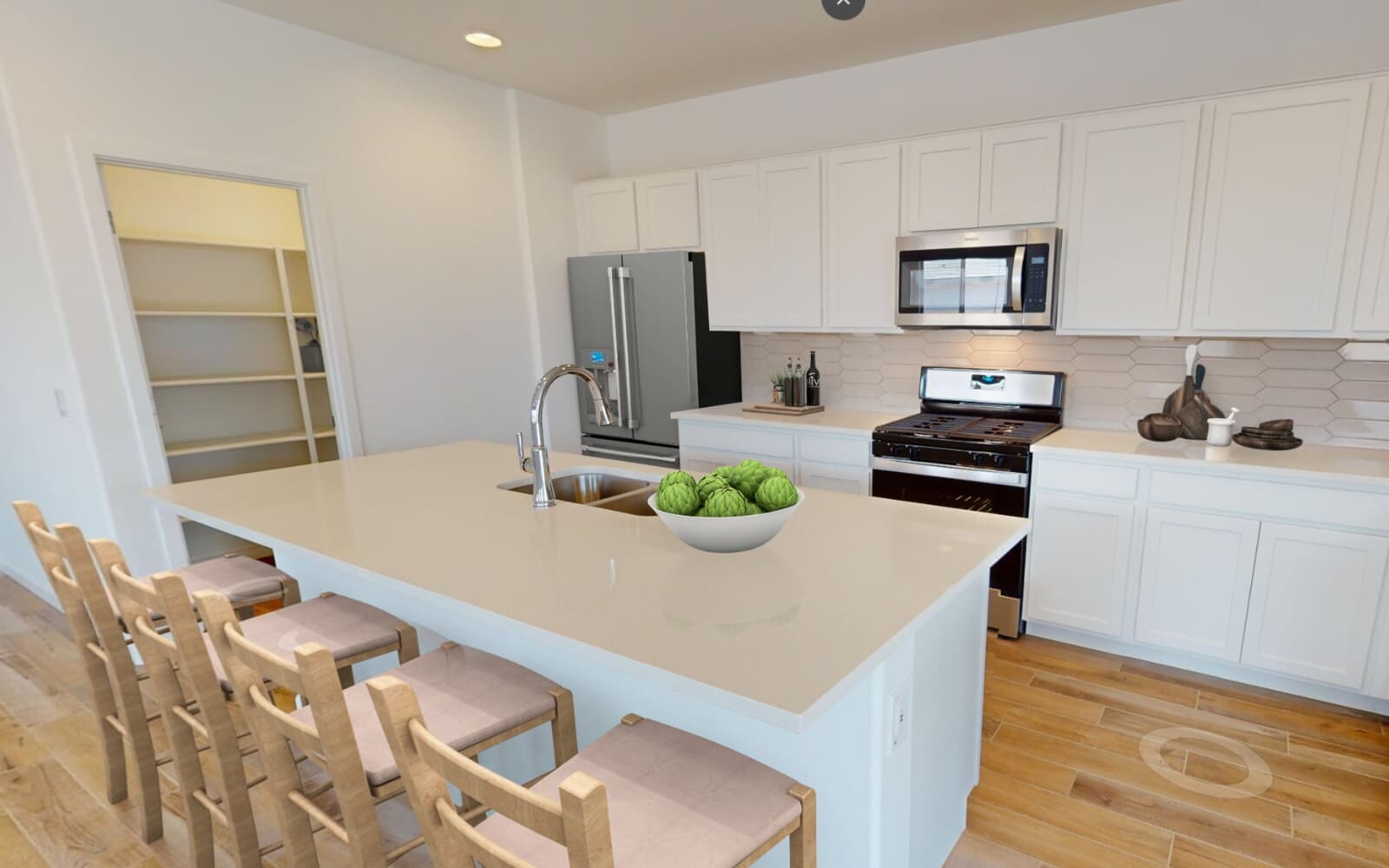 Kitchen in Clover Floor Plan at Highland Sage