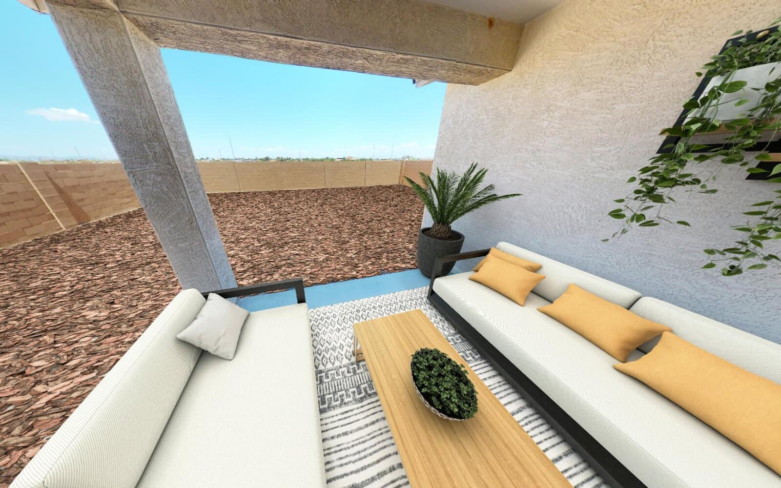 Outdoor Room in Lantana floorplan at Highland Ridge