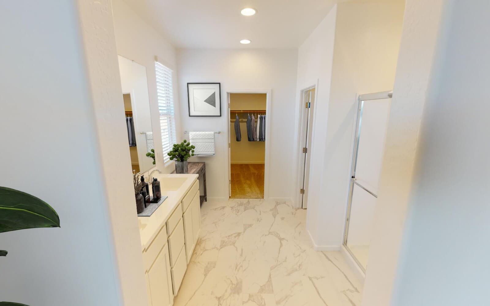 Primary Bath at Highland Sage - Rockrose